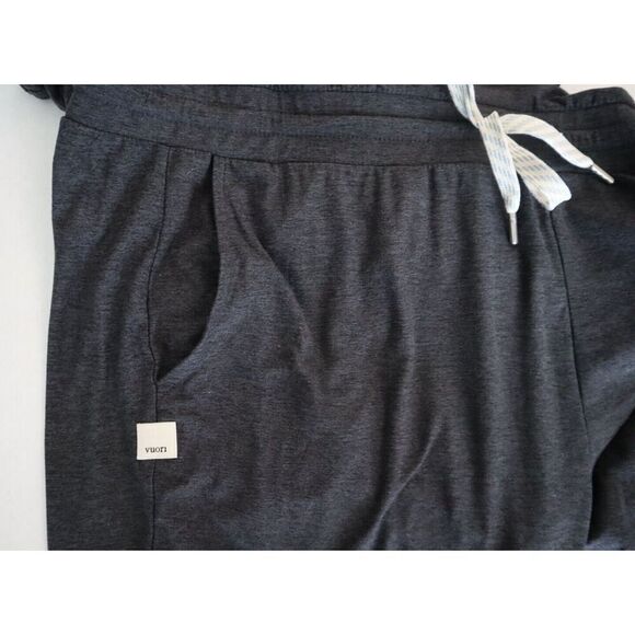 Vuori Women's Sz S Charcoal Gray Heather Racerback One-Piece Lux Jumpsuit - Picture 10 of 10